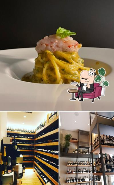 La foto di interni e cibo da Sotto Sotto Milano - Cucina in Cantina