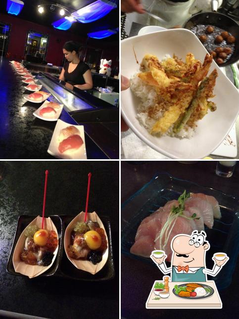 Блюда в "Asiatico Waterfront Fusion Sushi"
