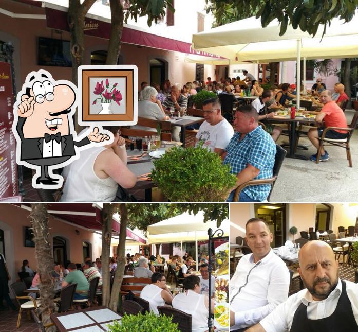 Dai un'occhiata agli interni di Restaurant "Mamma Mia" Poreč