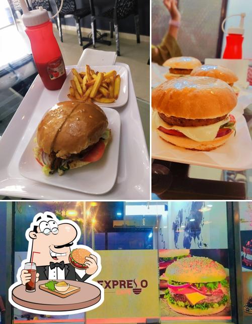 Get a burger at Expresso Cafe