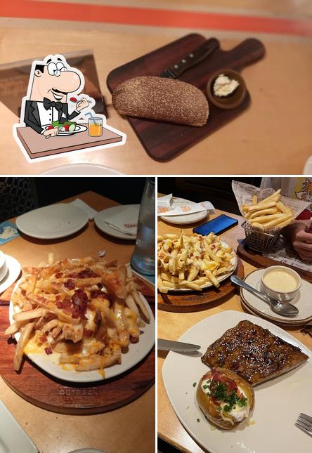 Comida em Outback Steakhouse