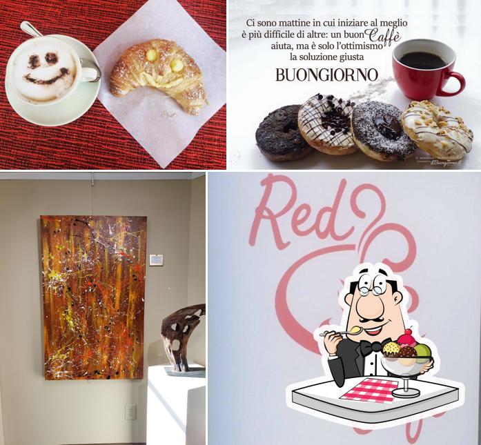 Red Cafè offre un'ampia gamma di dessert