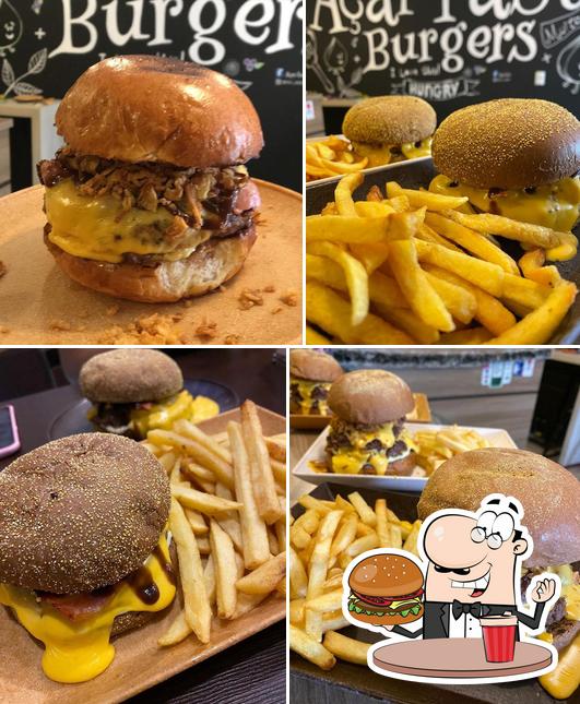 Consiga um hambúrguer no Açaí Fast Burgers