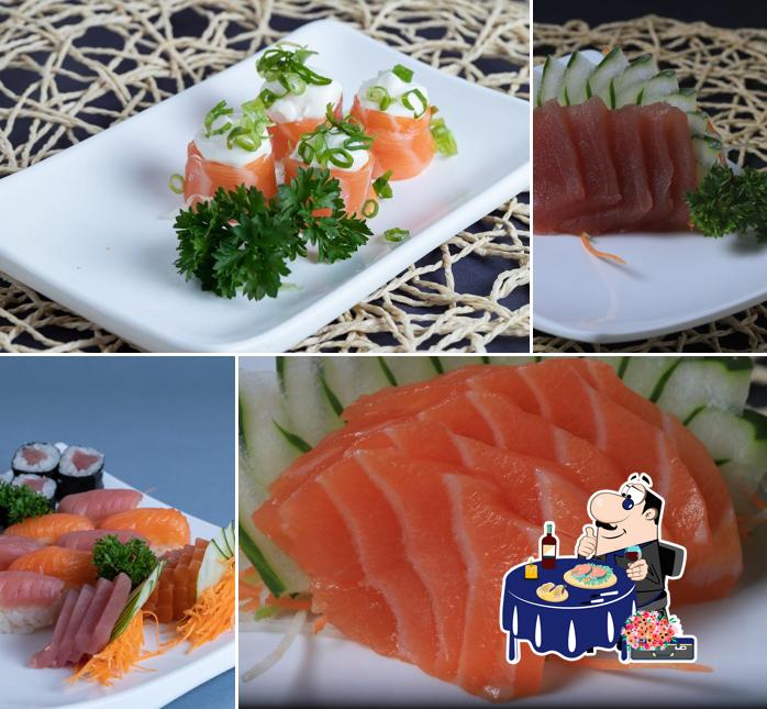 Sashimi em Estação Gourmet