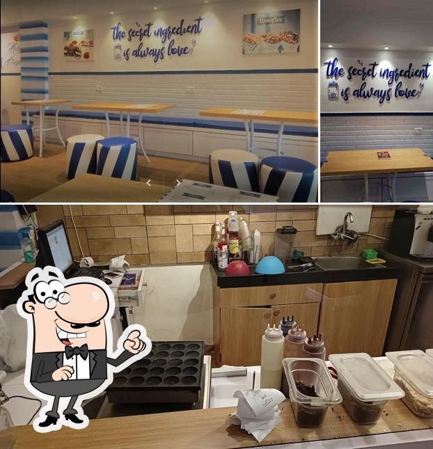 The interior of The Pancake Story