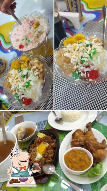 The Resto Pinoy Hamdan Branch offers a number of sweet dishes