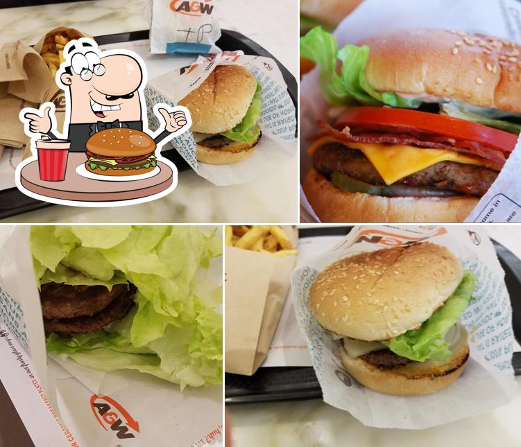 Prenez un hamburger à A&W Canada