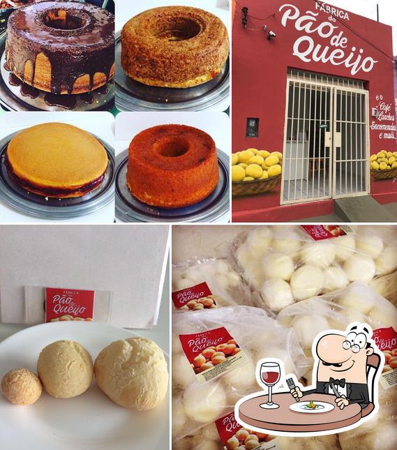 Comida em Fábrica Do Pão De Queijo