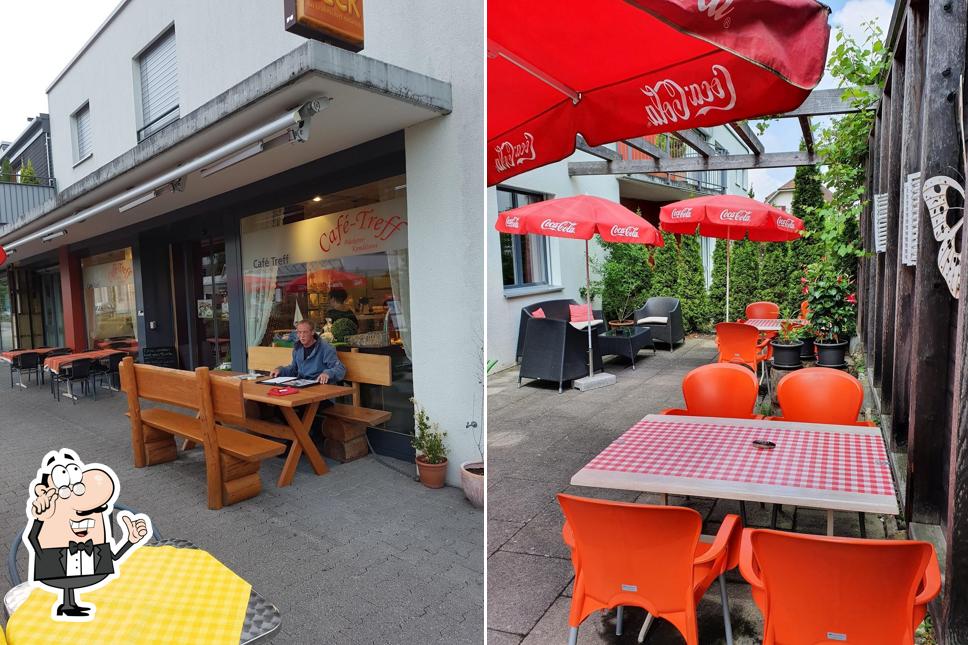 Dai un'occhiata agli interni di Café Treff Bäckerei-Konditorei