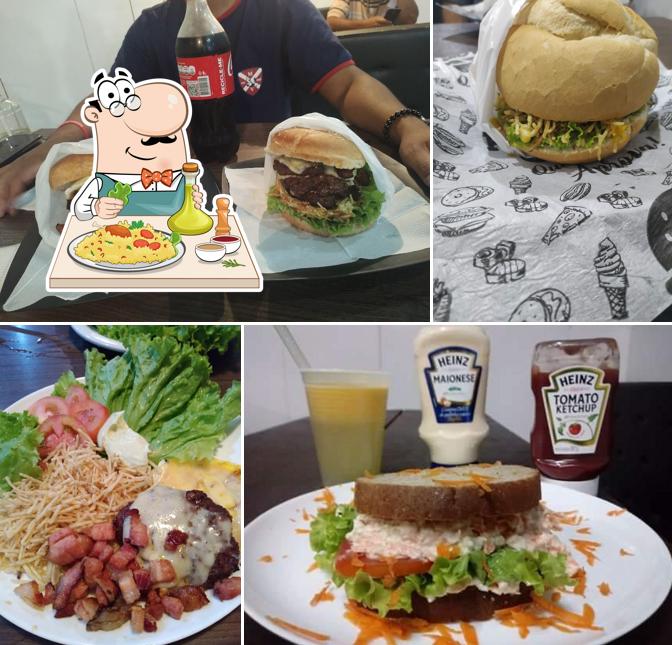Comida em Hambúrgueria Na Brasa