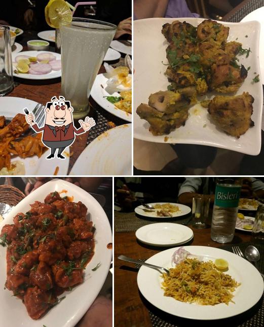 Food at Hyderabad Spice Restaurant