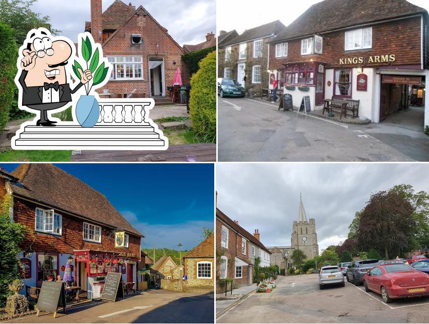 The Kings Arms in Elham Restaurant menu and reviews