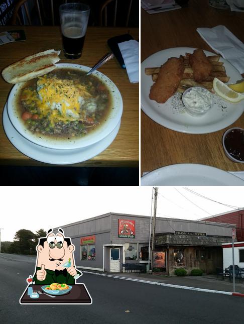 The photo of O'Downey's Irish Pub’s food and exterior