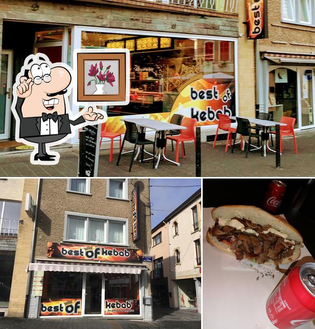 L’image de la intérieur et nourriture de Best Of Kebab Gaume Virton’s