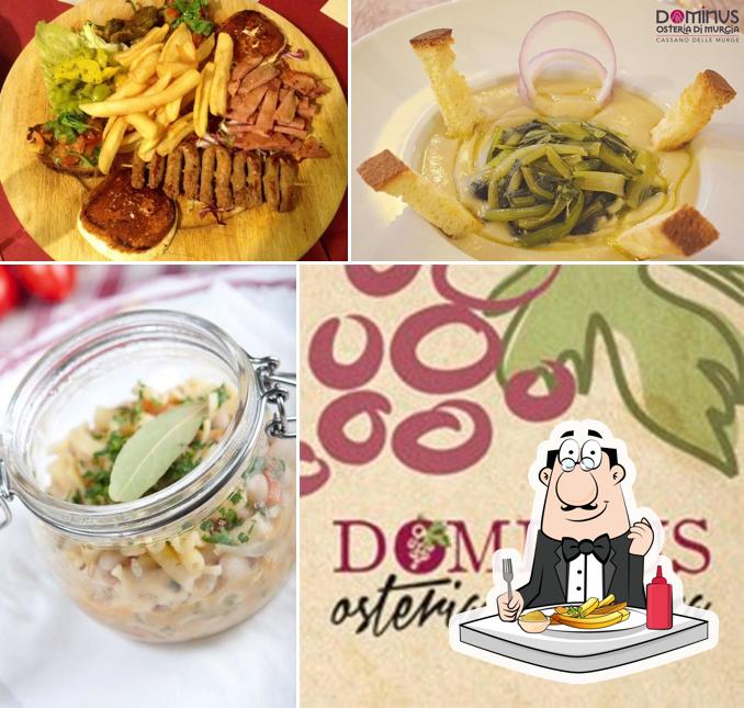 Assaggia un piatto di patatine a Dominus Osteria