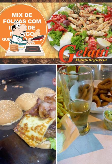Panquecas em Gelatti Hamburgueria