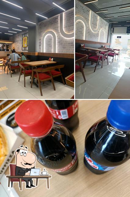 The interior of Puffizza ( Raiya Circle )