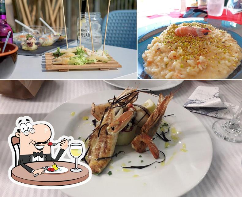 Platti al Ristorante La Veranda Mattinata