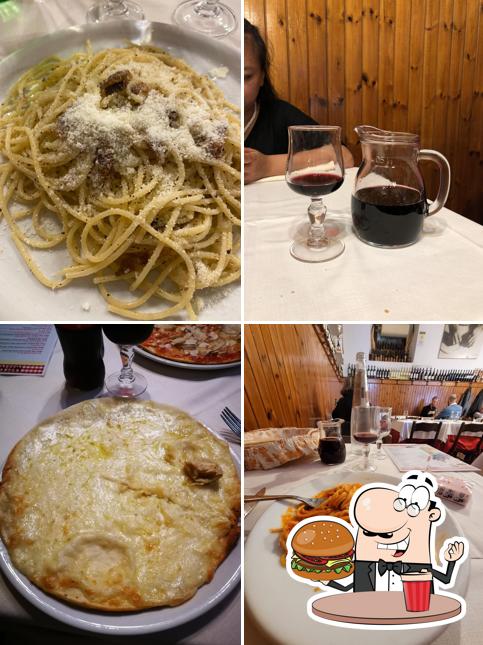 Prova un hamburger a Trattoria da Loreto
