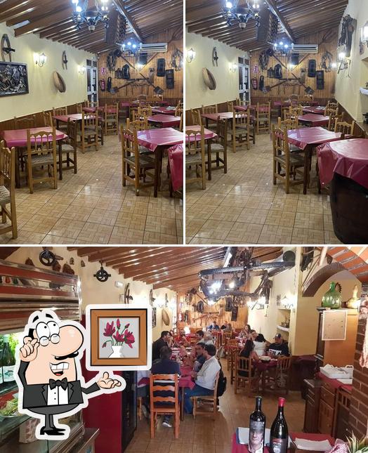 El interior de Restaurante El Carpi