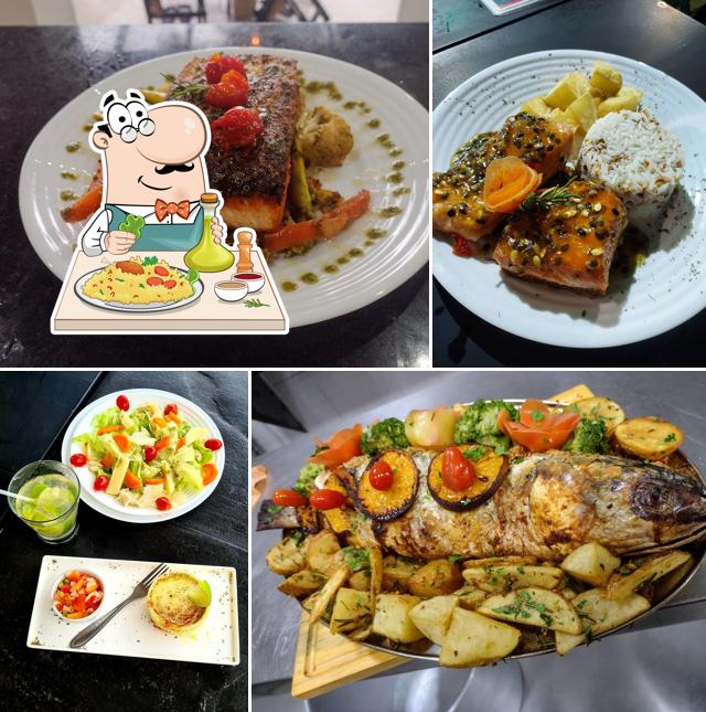 Comida em Restaurante Pier 09