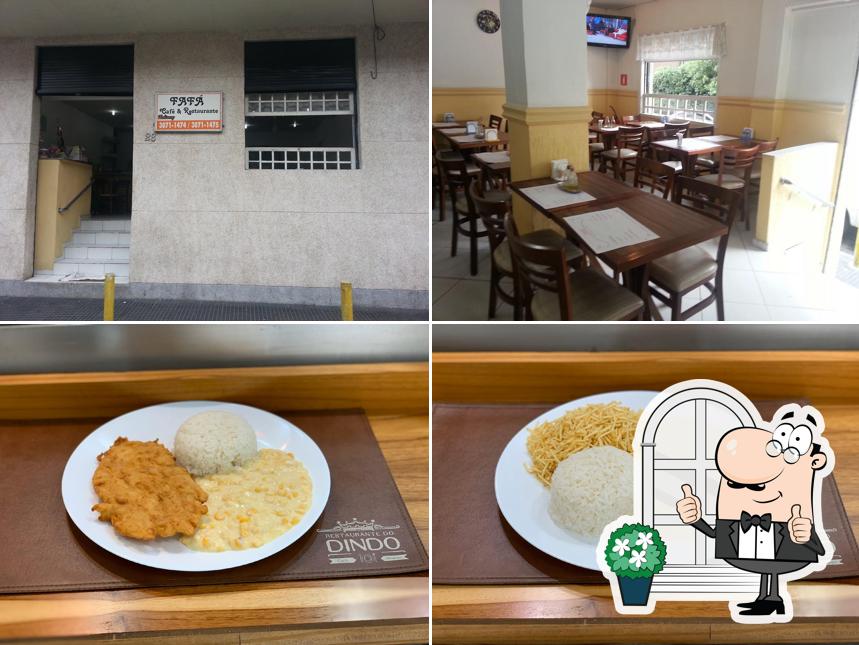 O exterior do Restaurante do Dindo / Fafá Café
