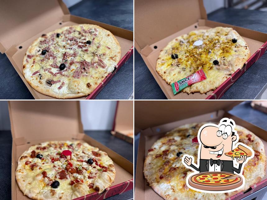 A L'instant pizza, vous pouvez commander des pizzas