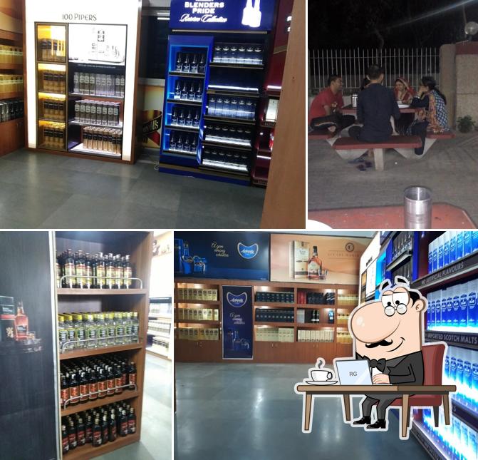 The interior of CSD Canteen 13 BRD
