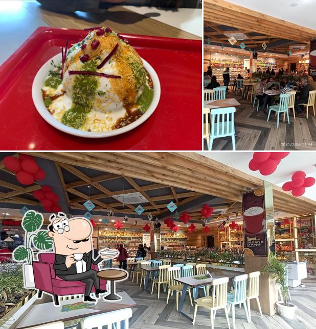 Gopal sweets is distinguished by interior and food