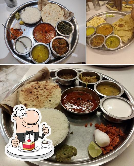Ajinkya AC Veg Restaurant and Lodging offers a number of desserts