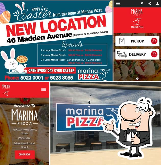 Marina Pizza Mildura in Mildura Restaurant menu and reviews