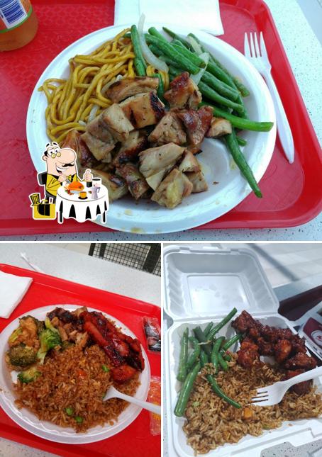 Food at Master Wok