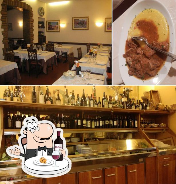 Il est fort sympathique de prendre un verre de vin à Osteria Nuovo Convento