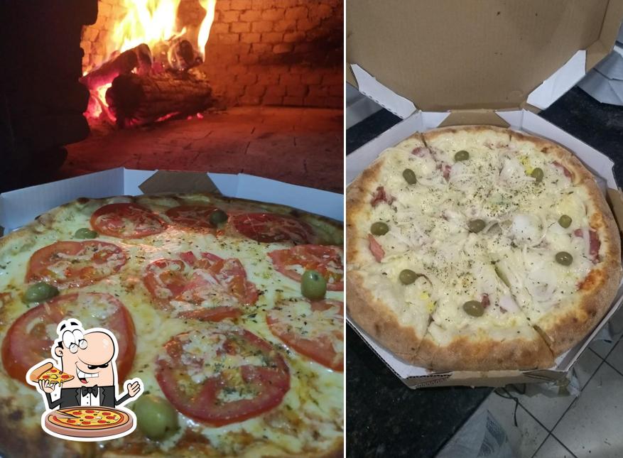 No Para Nossa Alegria Pizzaria, você pode conseguir pizza