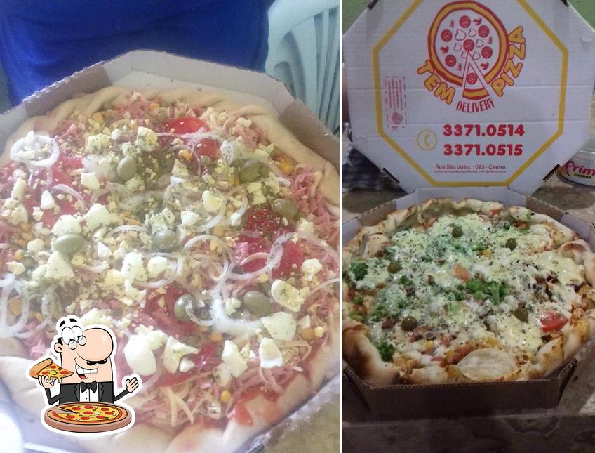 Escolha pizza no NOVA TEM PIZZA