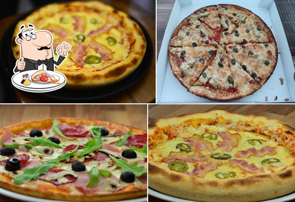 A Pizza de Luxe, vous pouvez prendre des pizzas