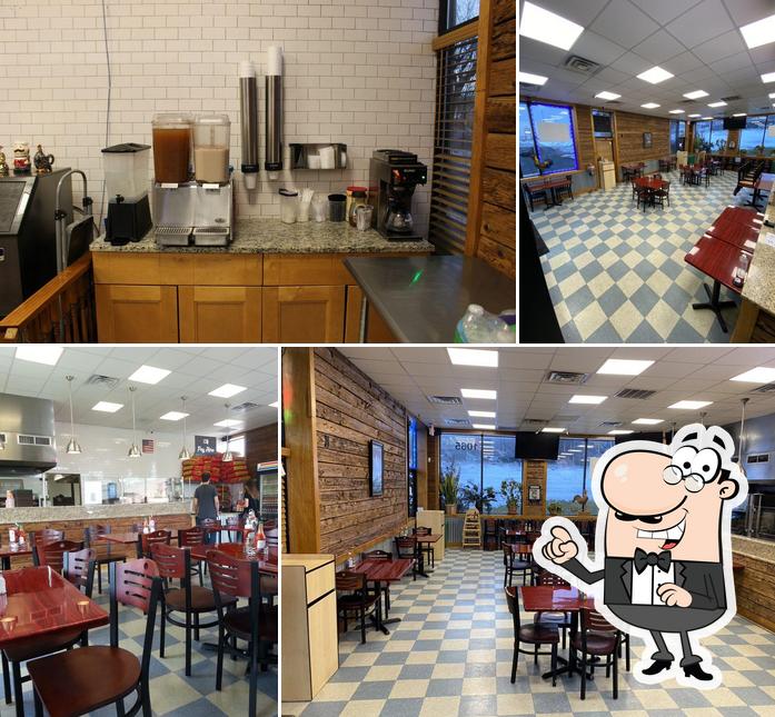 The interior of Del Rancho Chicken