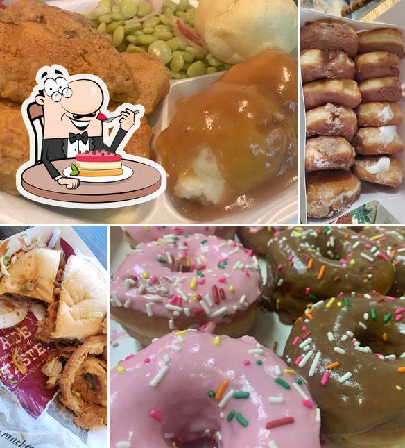Garcia Donuts serves a variety of desserts