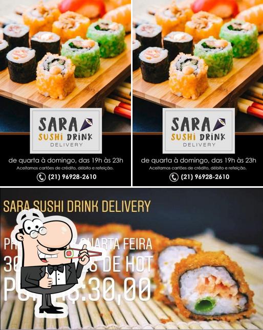 Peça diversas opções de sushi