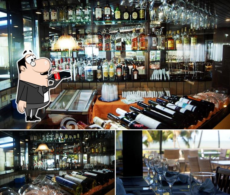 A Restaurante Malagueta se destaca pelo bebida e interior