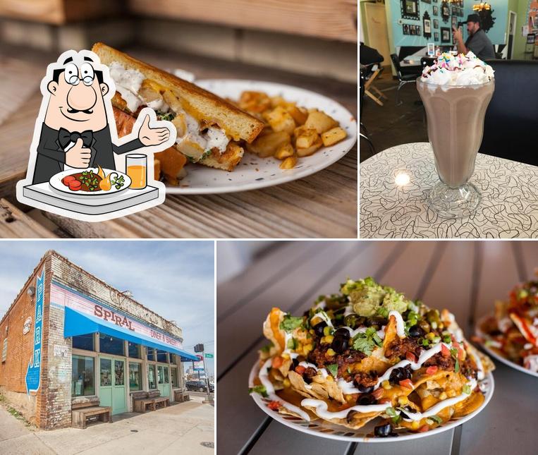 Spiral Diner & Bakery in Dallas Restaurant menu and reviews