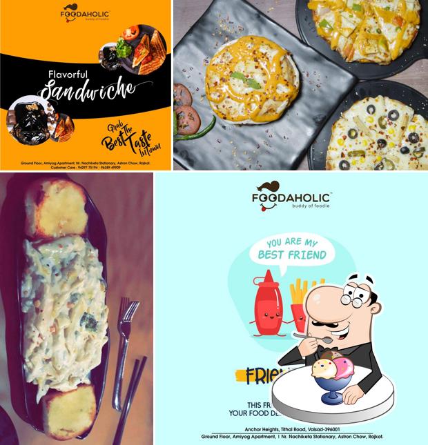 Enjoy one of the sweet dishes