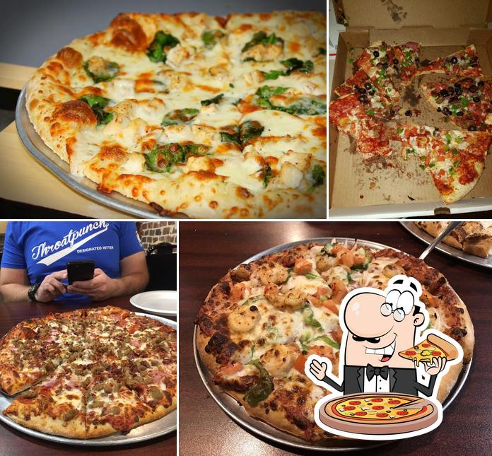 Try out pizza at Gilbert's Louisiana Pizza House