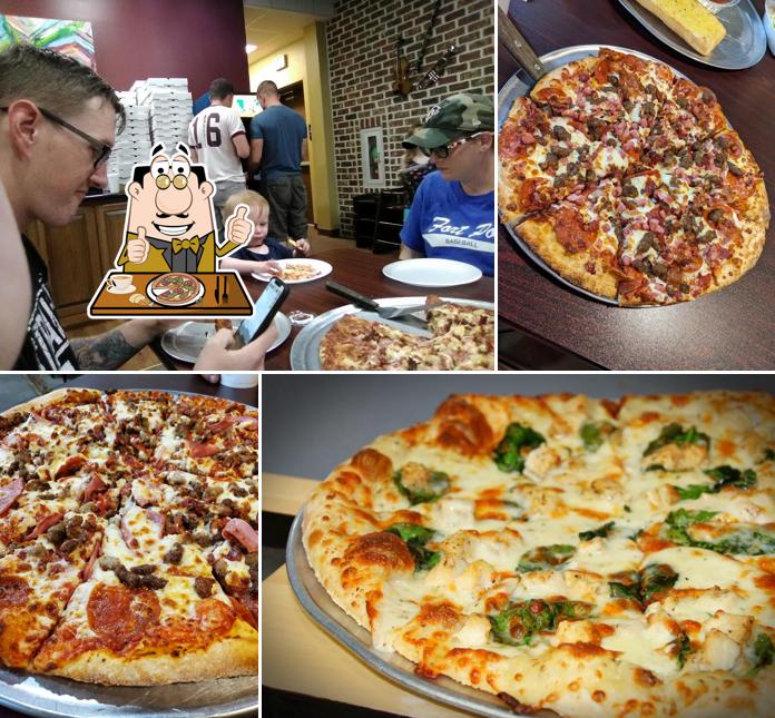 Try out pizza at Gilbert's Louisiana Pizza House