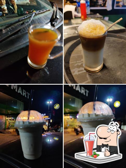Enjoy a beverage at K3 Food Way