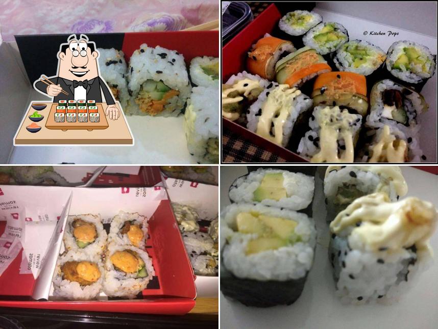 Sushi is a popular dish that originates from Japan