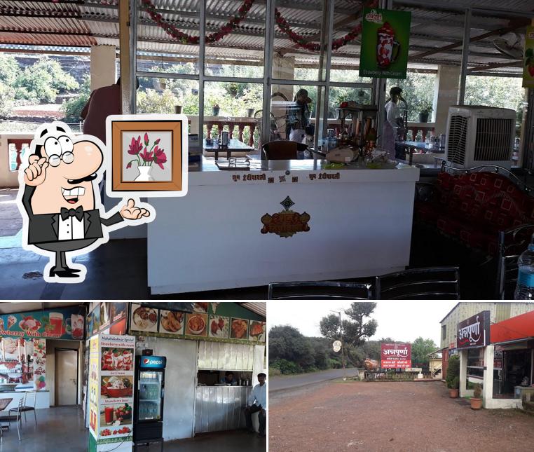 Annapurna Garden Restaurant is distinguished by interior and exterior