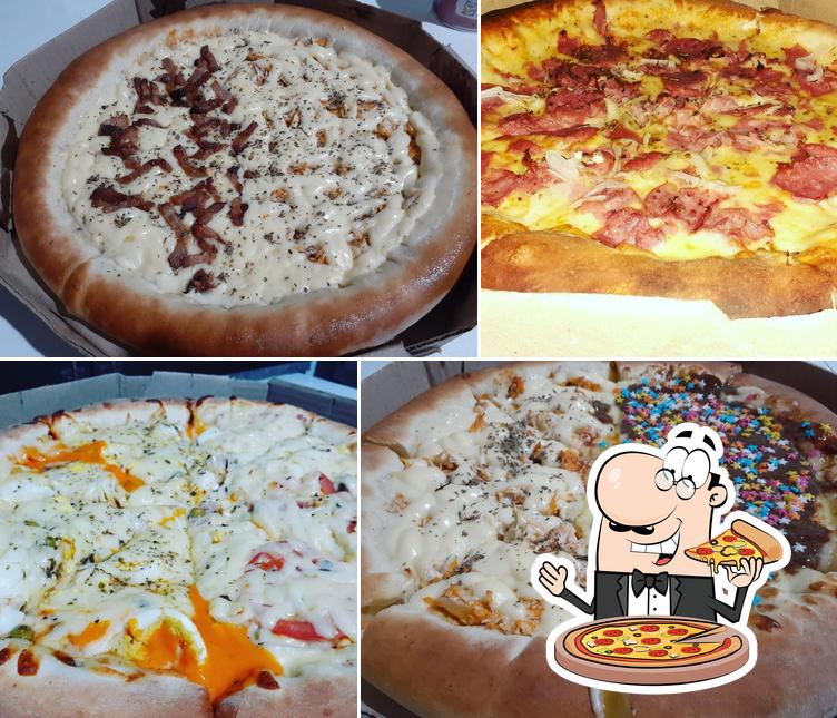 Escolha diversos variedades de pizza