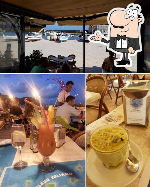 Siediti a un tavolo di Bar il gabbiano lipari