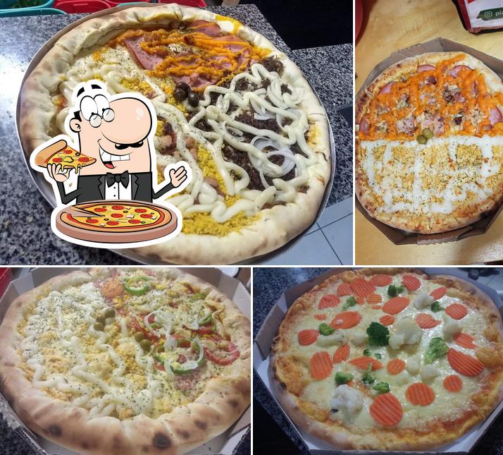 Escolha pizza no ITALIANA PIZZARIA E RESTAURANTE